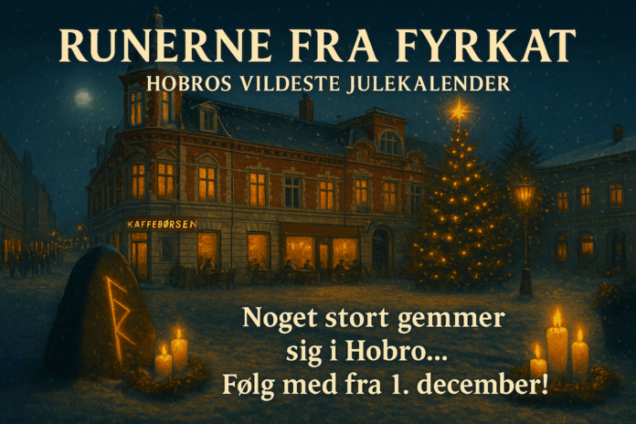 Julekalender Mariagerfjordposten 2025 Runerne fra Fyrkat starter 1. december med daglige afsnit