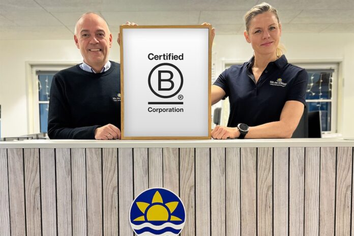 Sol og Strand bliver B Corp-certificeret for ansvarlighed og bæredygtighed