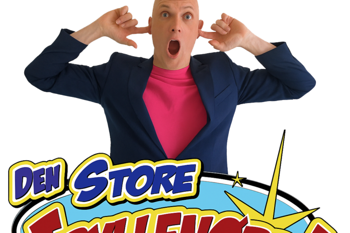 Den Store Tryllenørd optræder med trylleshow for børn i Kulturhuset i Arden