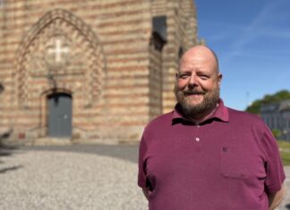 Mads Gammelmark er valgt som ny formand for menighedsrådet ved Hobro Kirke.