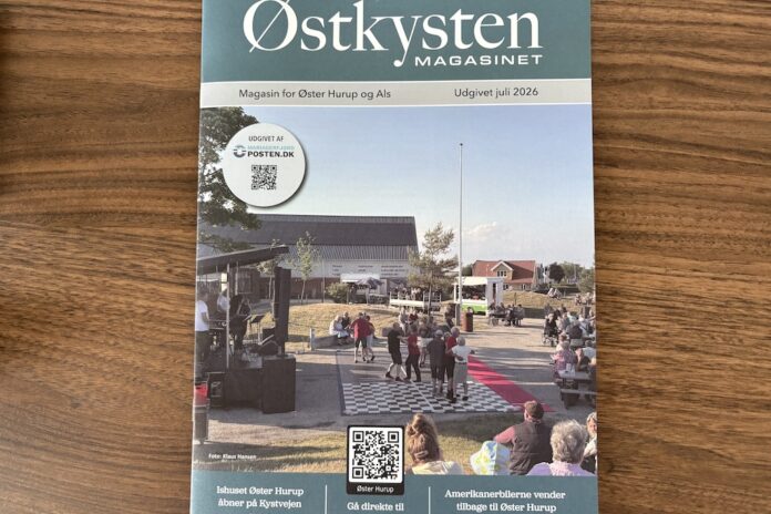 Sommerudgaven af Østkysten Magasinet byder på oplevelser og inspiration til ferien på Himmerlands Østkyst.