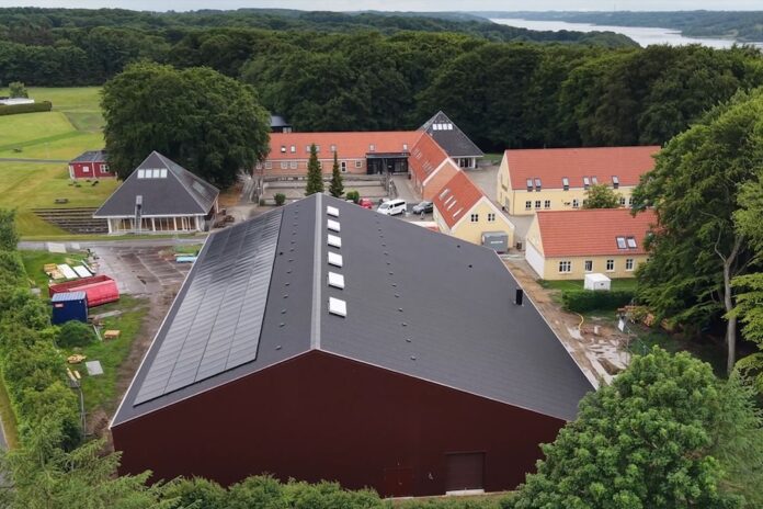 Ny sportshal med fitnesscenter på Frydensberg Efterskole i Mariager