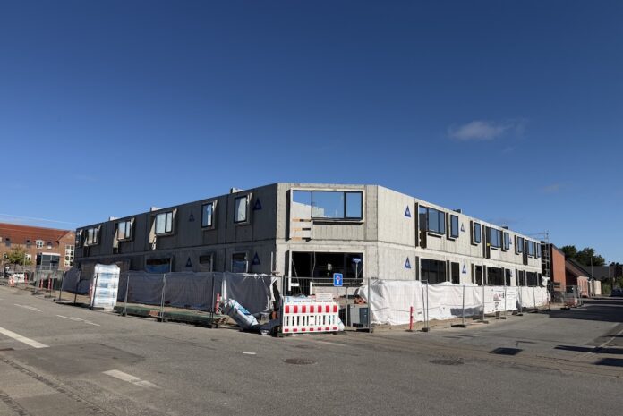 Nye boliger i Arden med rækkehuse og lejligheder under opførelse