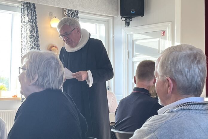 Jørgen Pontoppidan fejret på sin 70-års fødselsdag i Snæbum
